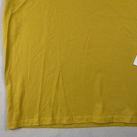 Saturdays NYC Color Overlap Short Sleeve Tee Shirt Men’s XL Goldenrod Yellow - Picture 7 of 12